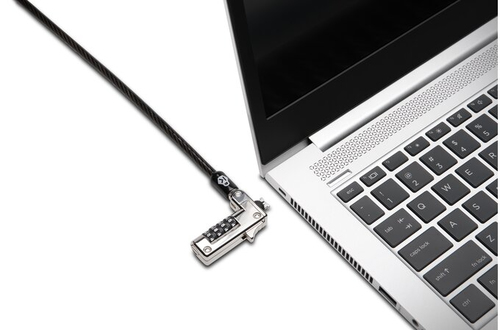 Miniatura 5 de Cable antirrobo Kensington K60604WW-SP , Cerradura con combinación, Acero al carbón, Negro
